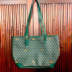 Authentic FAURĒ LE PAGE Daily Battle Tote Leather with receipt from Paris Nice!